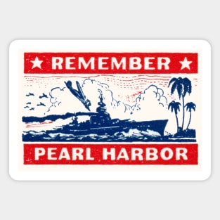 WWII Remember Pearl harbor Magnet